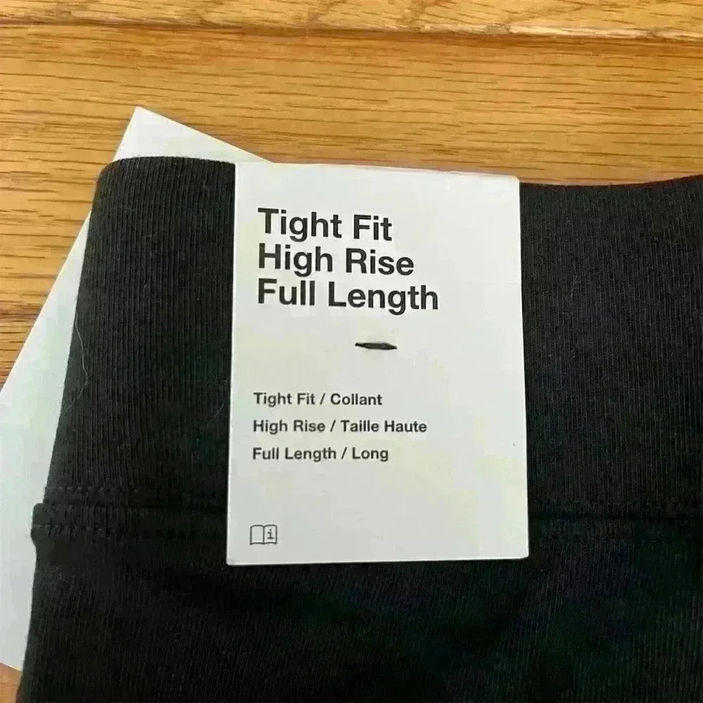 Nike Women's XS Black High Rise Full Length Leggings Activewear - Picture 4 of 4